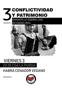 Cartel mesa redonda - 3 agosto